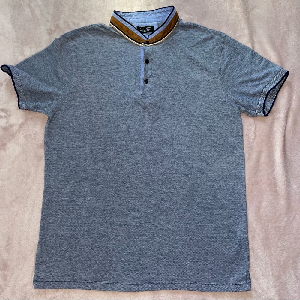 Zara man polo shirt size L